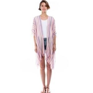Marcus Adler Women's The Kinsley Topper Cover-Up Peach One‎ Size MSRP $44.95